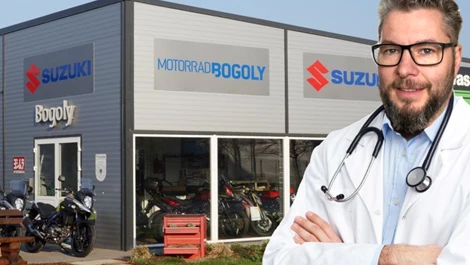Außenansicht von Motorrad Bogoly KG in Bruck an der Leitha