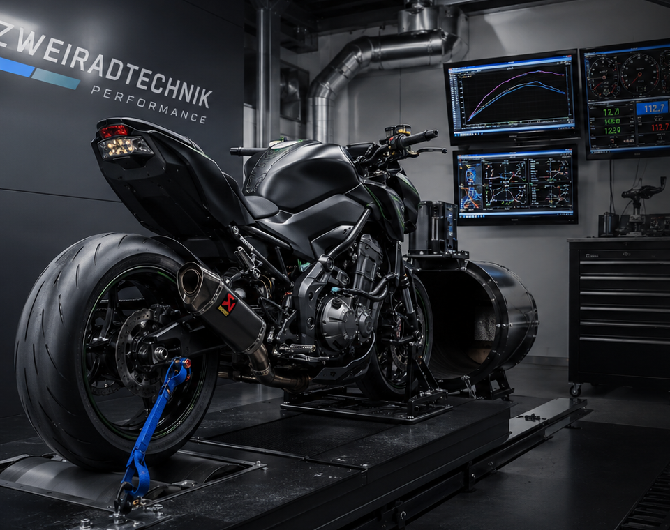 Leistungsprüfstand und Tuning bei Motorrad Bogoly KG